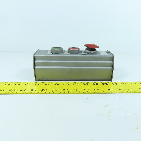 Heald No. 72-A Start & Stop Control Operator Station With E-Stop