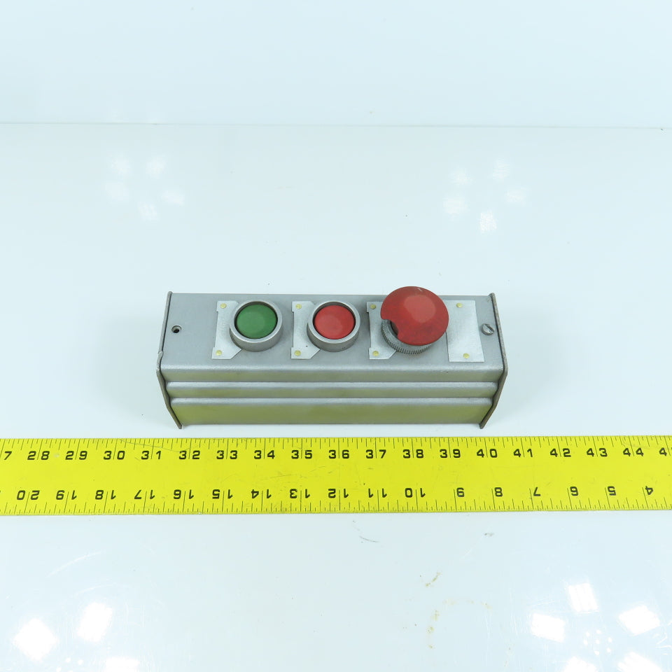 Heald No. 72-A Start & Stop Control Operator Station With E-Stop