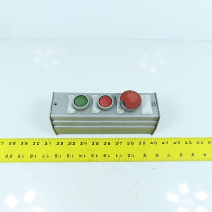 Heald No. 72-A Start & Stop Control Operator Station With E-Stop