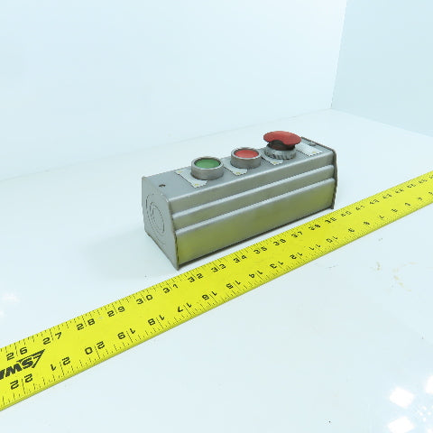 Heald No. 72-A Start & Stop Control Operator Station With E-Stop