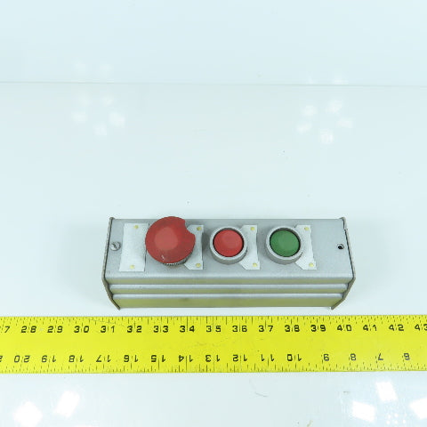 Heald No. 72-A Start & Stop Control Operator Station With E-Stop