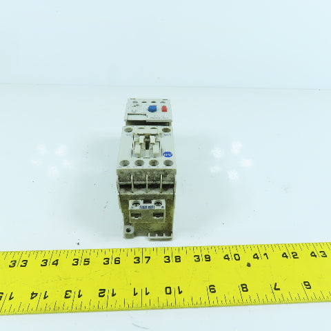 Allen Bradley 100-C09*10 600V Contactor 120V Coil W/193-EEDB Overload Relay