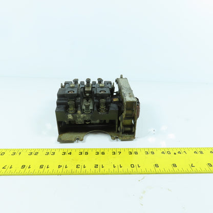 Trumbull Vintage Contactor Assembly With 110V Coil From Heald 72-A Grinder