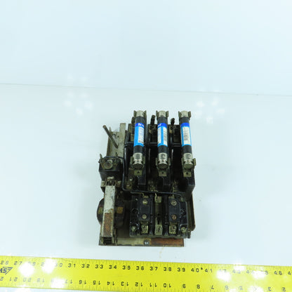 Heald 72-A Vintage Disconnect & Contactor Assembly W/ 110V Coil From Grinder