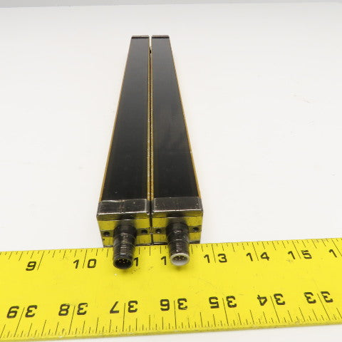 Omron F3SN-A0397P25-D F3SN-A0397P25-L Light Curtain Transmitter Receiver Set