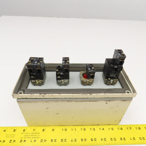 Telemecanique Control Buttons In Enclosure 400V Max 10" x 4" x 5" Deep