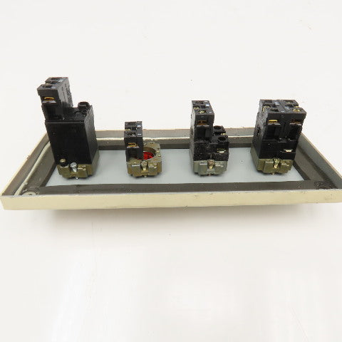 Telemecanique Control Buttons In Enclosure 400V Max 10" x 4" x 5" Deep