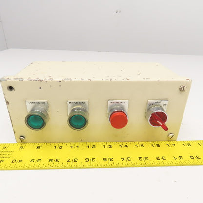 Telemecanique Control Buttons In Enclosure 400V Max 10" x 4" x 5" Deep