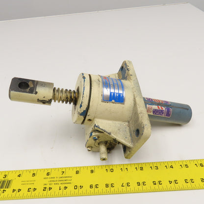 Nook 2 MSJ-U TRV-5 Action Jac 2 Ton Manual Jack Screw 5" Travel W/ Hand Wheel