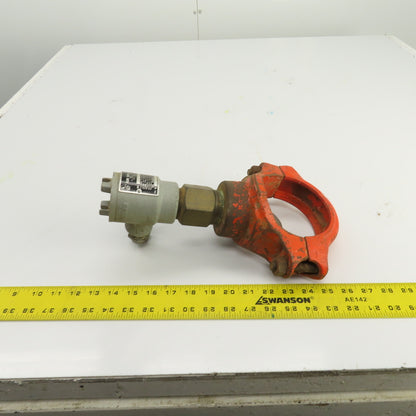 Flotect V420 Flow Switch For Hazardous Locations 1000 PSI 4" Pipe Coupling