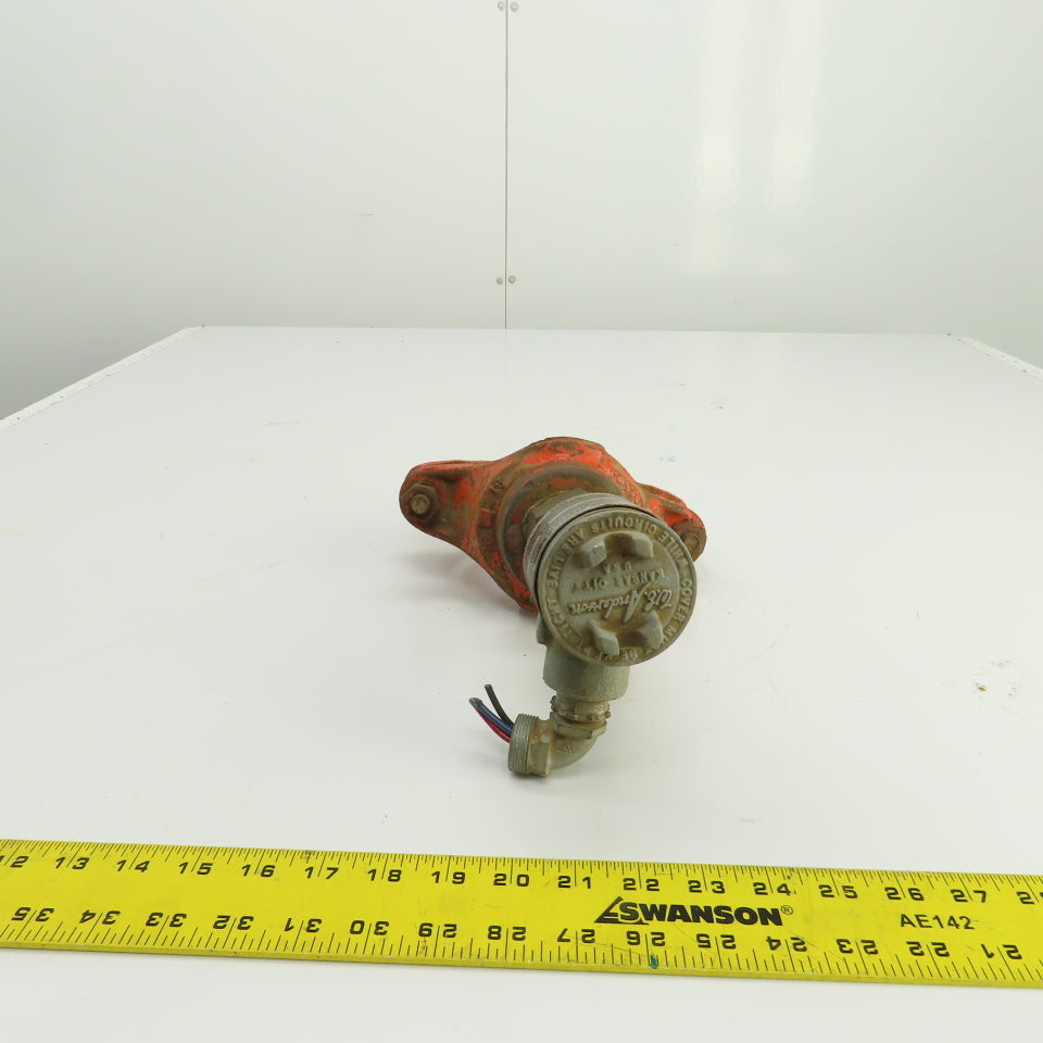 Flotect V420 Flow Switch For Hazardous Locations 1000 PSI 4" Pipe Coupling