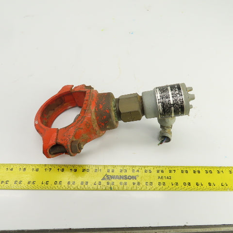 Flotect V420 Flow Switch For Hazardous Locations 1000 PSI 4" Pipe Coupling