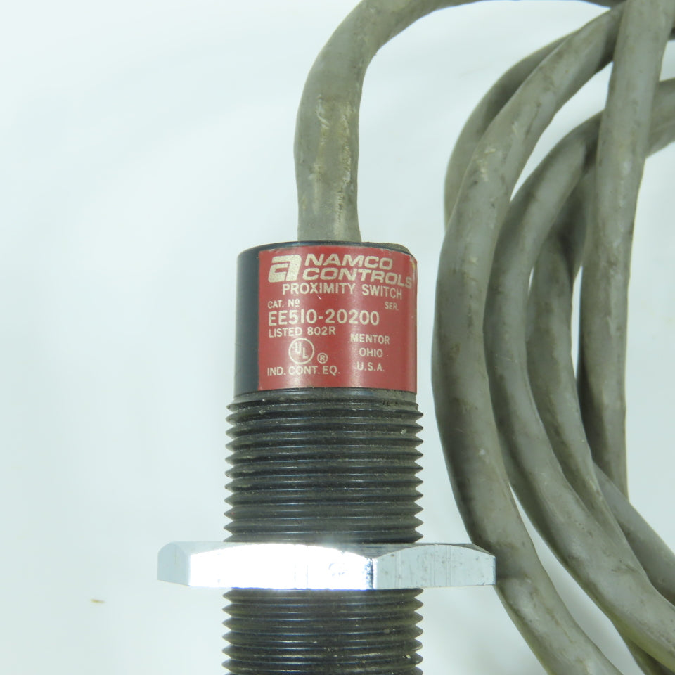 Namco EE510-20200 Threaded Barrel Proximity Sensor 9-15VDC