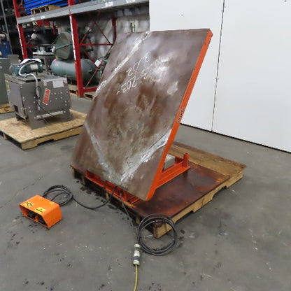 Presto TT60-15-MOD 48" x 36" 1500Lbs. Modified Tilt Table Floor Fixture 60° 115V