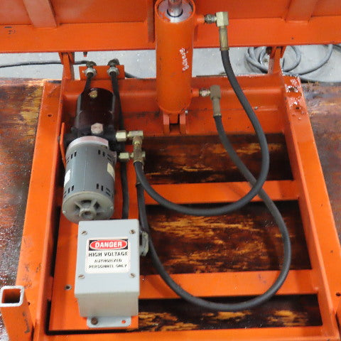 Presto TT60-15-MOD 48" x 36" 1500Lbs. Modified Tilt Table Floor Fixture 60° 115V