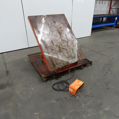 Presto TT60-15-MOD 48" x 36" 1500Lbs. Modified Tilt Table Floor Fixture 60° 115V