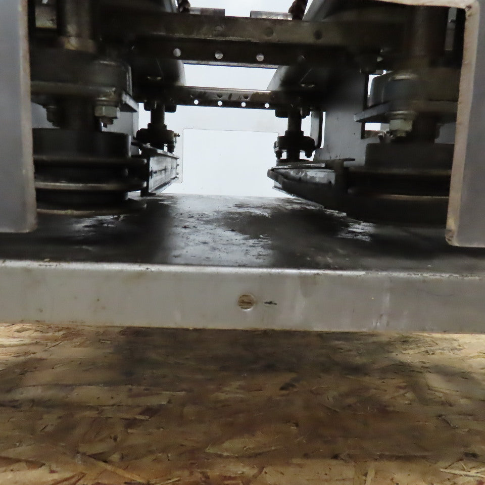Dillon 2 Belt Side Grip Drive Conveyor 15" Adjustable Width To 1" 480V 22" Long