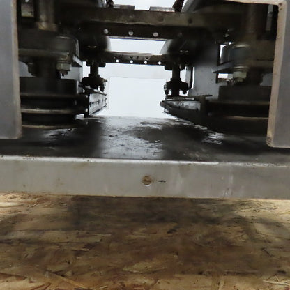 Dillon 2 Belt Side Grip Drive Conveyor 15" Adjustable Width To 1" 480V 22" Long