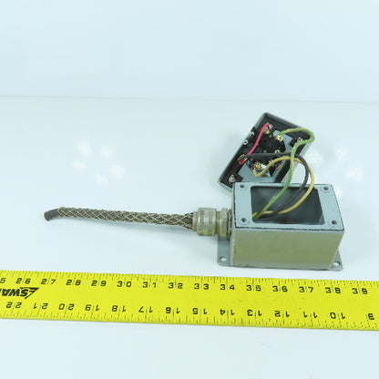 600V Forward & Reverse Operator Switch Control Pendant W/ Enclosure