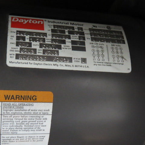 Torit Model 63 208-230/460V 1Hp Cabinet Dust Collector 4" Duct