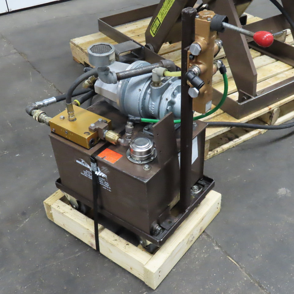 Autoquip 36S60 6000Lbs. 48" x 48" Air Powered Rotating Lift Table 9-1/2-46" Lift