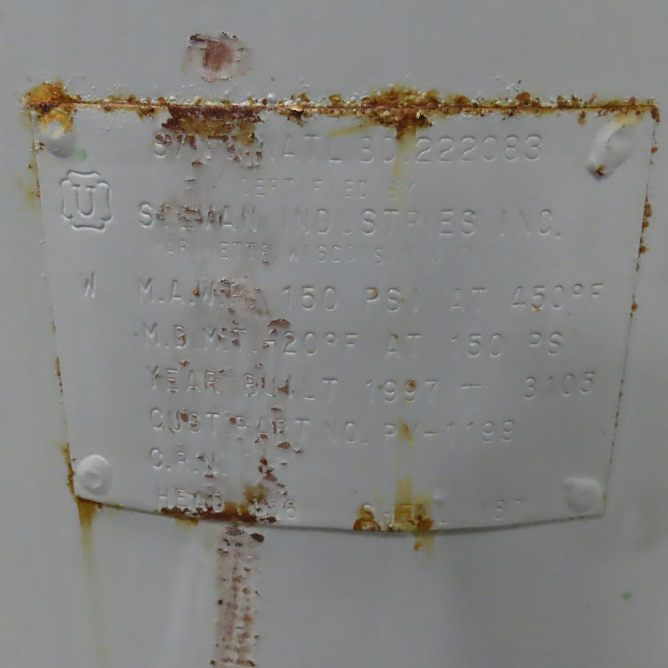 Pneumatech HCAT-750 400Lbs Hydrocarbon Removal Desiccant Filter Vessel