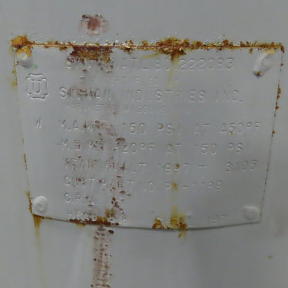 Pneumatech HCAT-750 400Lbs Hydrocarbon Removal Desiccant Filter Vessel