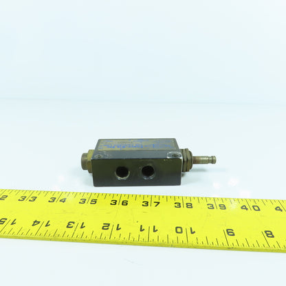 Fabco Air 14PMD3 3/2 Position Manual Pneumatic Directional Air Valve (No Knob)
