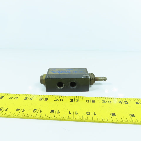 Fabco Air 14PMD3 3/2 Position Manual Pneumatic Directional Air Valve (No Knob)