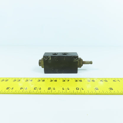 Fabco Air 14PMD3 3/2 Position Manual Pneumatic Directional Air Valve (No Knob)