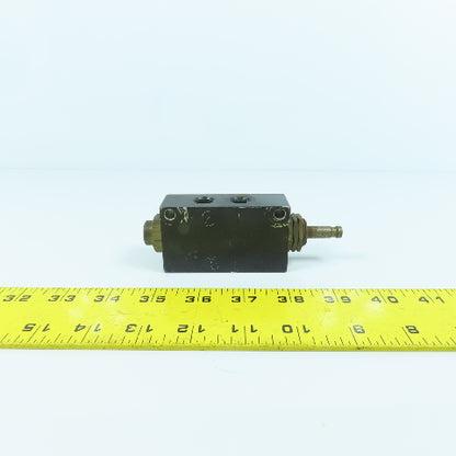 Fabco Air 14PMD3 3/2 Position Manual Pneumatic Directional Air Valve (No Knob)
