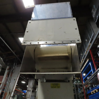 American Machine Works 12" x 112" Incline Elevator Discharge Conveyor 30FPM 3Ph