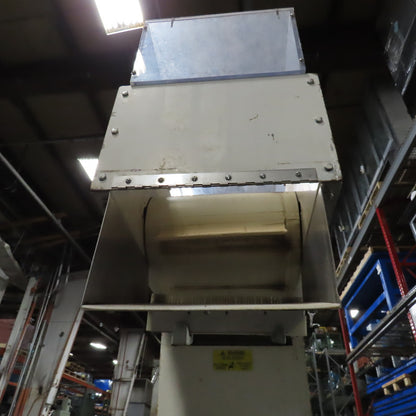 American Machine Works 12" x 112" Incline Elevator Discharge Conveyor 30FPM 3Ph