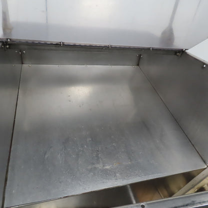 American Machine Works 12" x 112" Incline Elevator Discharge Conveyor 30FPM 3Ph