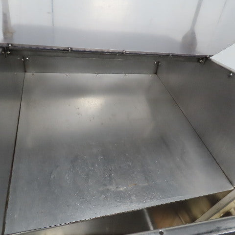 American Machine Works 12" x 112" Incline Elevator Discharge Conveyor 30FPM 3Ph