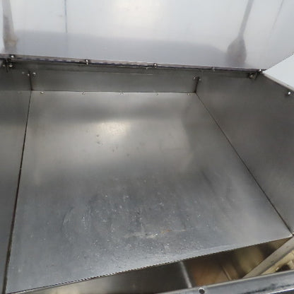 American Machine Works 12" x 112" Incline Elevator Discharge Conveyor 30FPM 3Ph