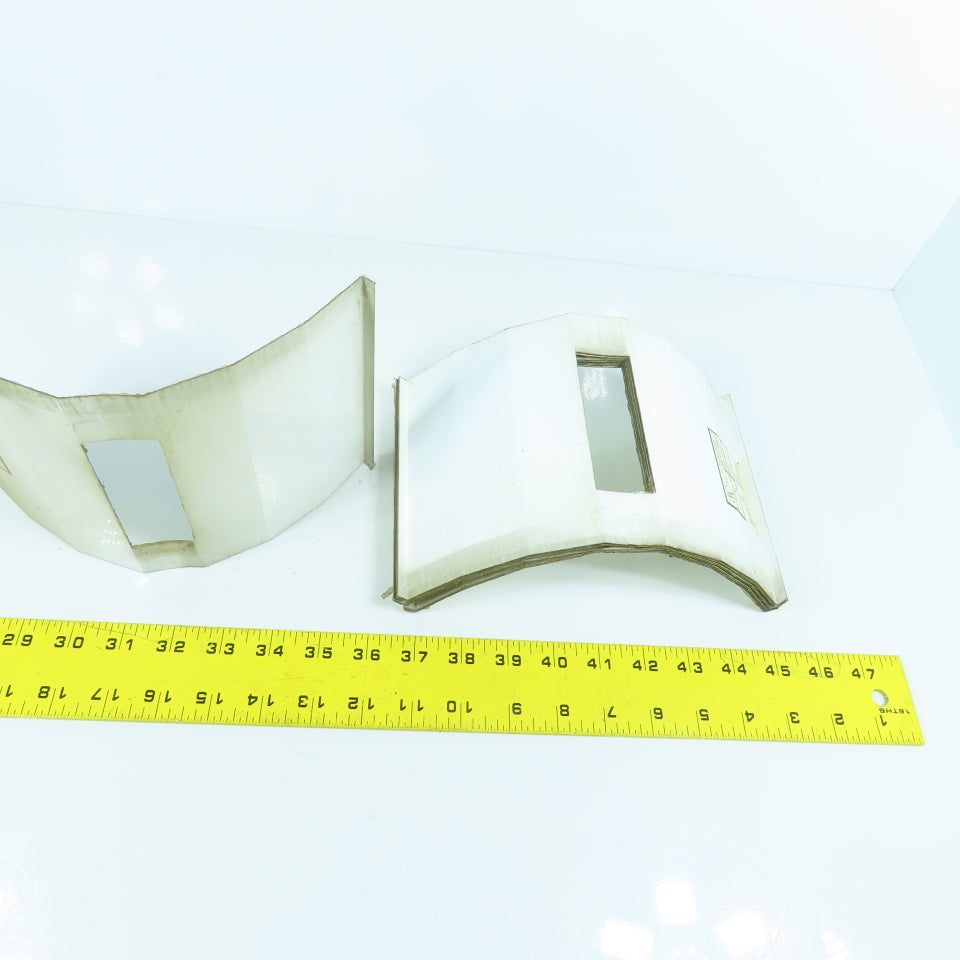 Maximum Technologies Model 3 Aluminum Reflector Fixture Fittings 6" W Lot Of 9
