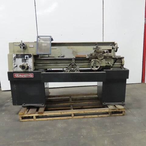 Clausing 1501 14" x 48" Variable Speed Engine Lathe 16" Swing 3Ph 208V Parts