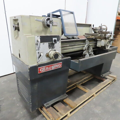 Clausing 1501 14" x 48" Variable Speed Engine Lathe 16" Swing 3Ph 208V Parts
