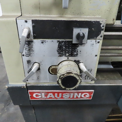 Clausing 1501 14" x 48" Variable Speed Engine Lathe 16" Swing 3Ph 208V Parts