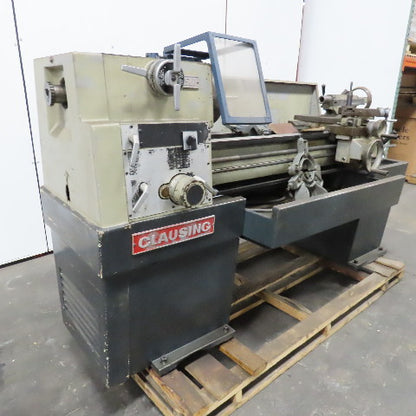 Clausing 1501 14" x 48" Variable Speed Engine Lathe 16" Swing 3Ph 208V Parts