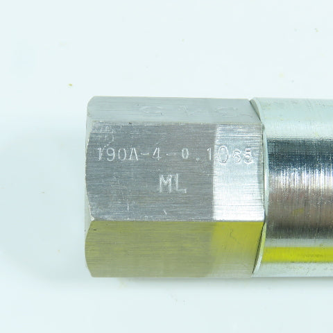190A-4-0.1065 1/2" Inline Hydraulic Velocity Fuse