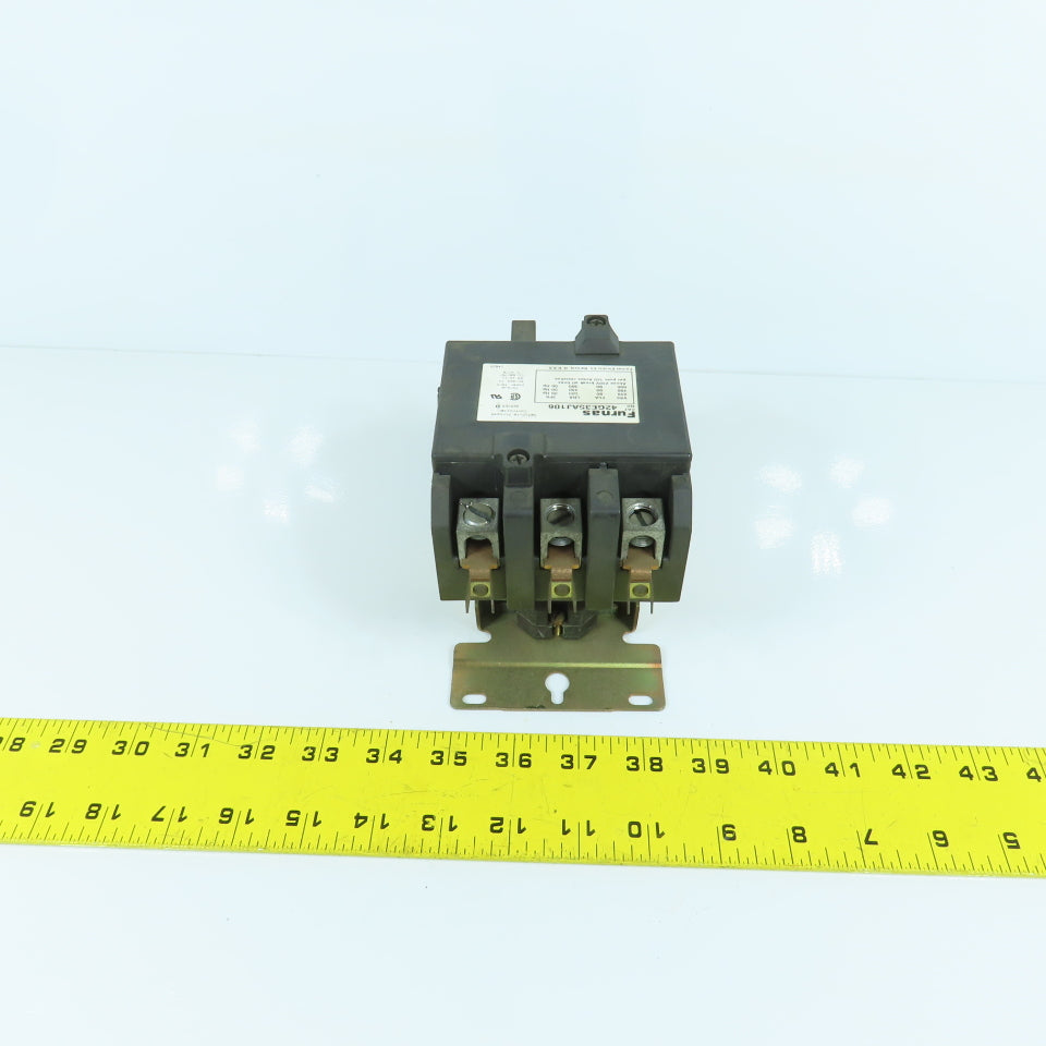 Furnas 42GE35AJ106 90A Definite Purpose Contactor 600V 30-50HP 24V Coil