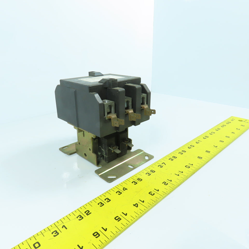Furnas 42GE35AJ106 90A Definite Purpose Contactor 600V 30-50HP 24V Coil