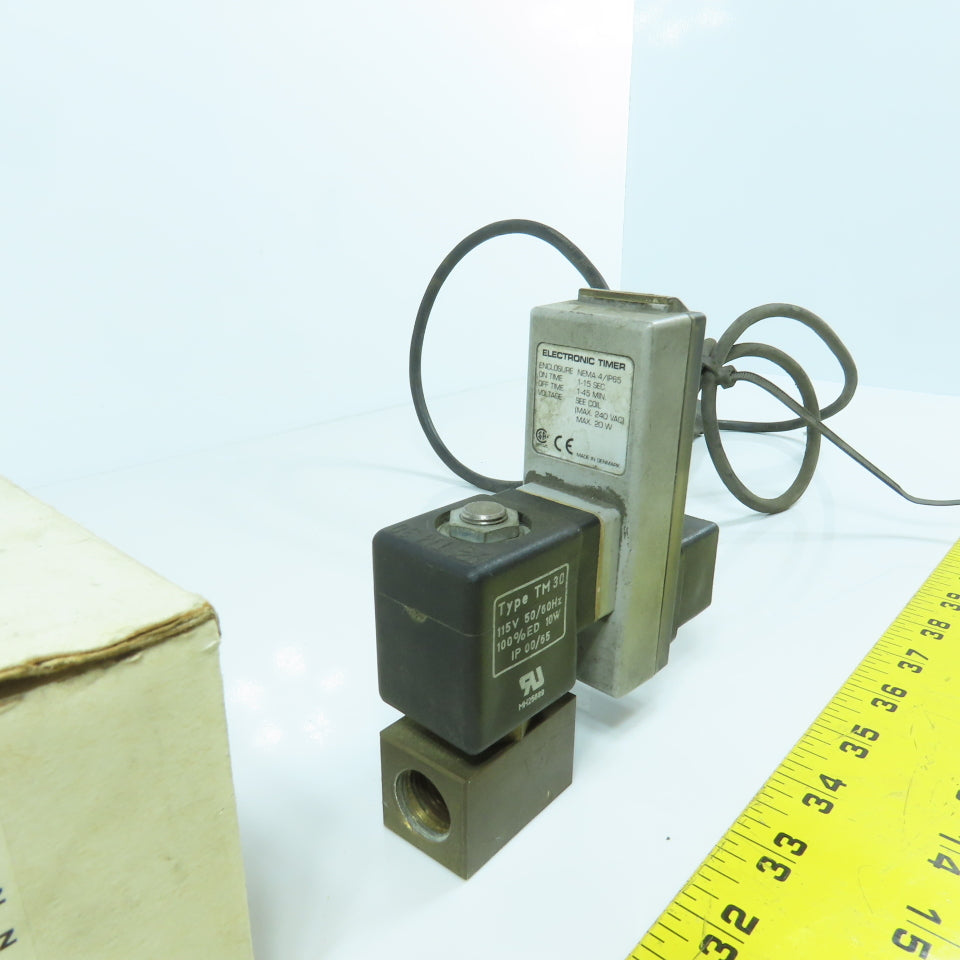CAS-6065/66 Type TM30 Automatic Time Drain Condensation Valve 120V 3/8" NPT