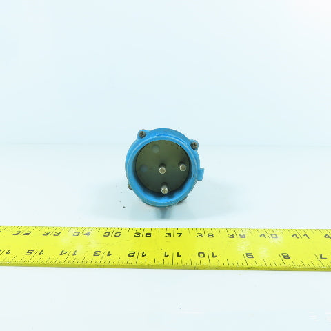 Meltric DS-32-50-P 480V 50A Male Plug 3-Prong