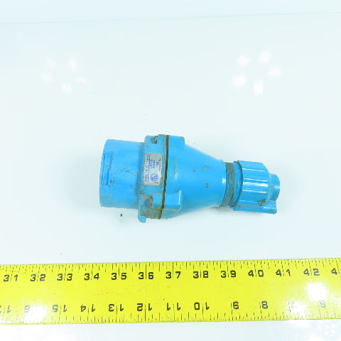 Meltric DS-32-50-P 480V 50A Male Plug 3-Prong