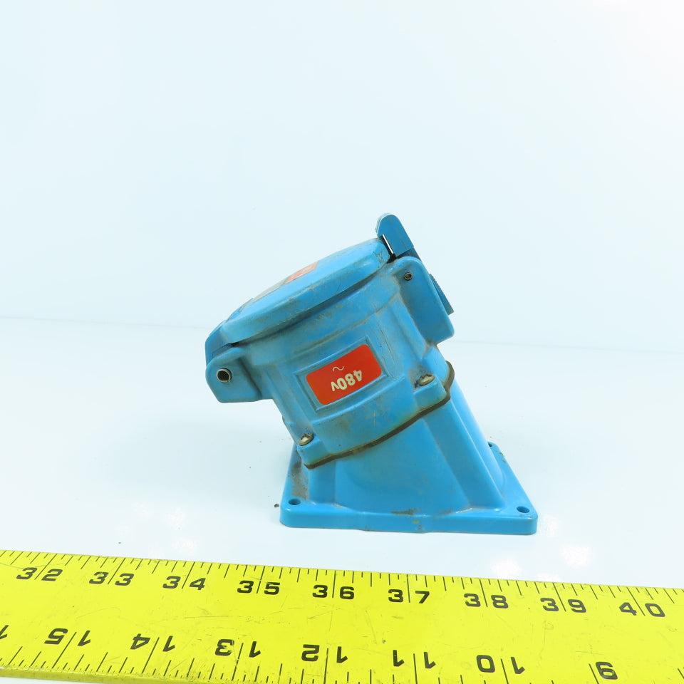 Meltric 480V 50A Female Receptacle Wall Mount 5-Prong
