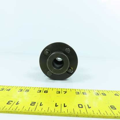 19mm x 19mm Flexible Steel Disc Shaft Coupling 96mm OAL