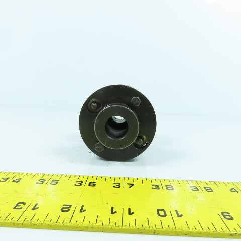 19mm x 19mm Flexible Steel Disc Shaft Coupling 96mm OAL